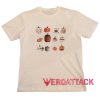 Pumpkin Halloween Cream T Shirt Size S,M,L,XL,2XL,3XL