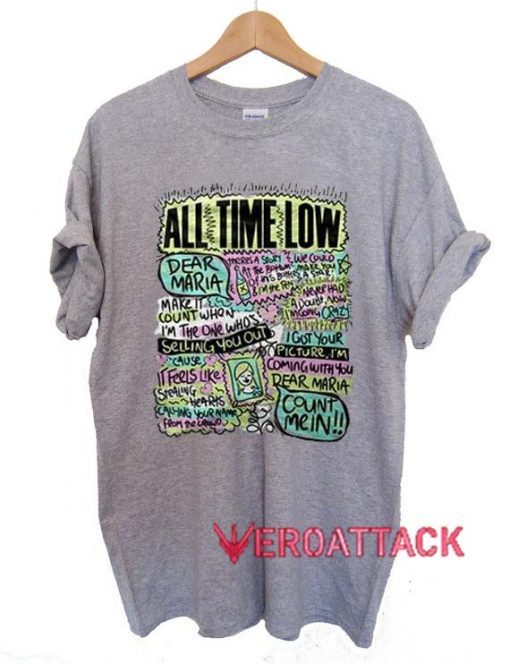All Time Low Collage T Shirt Size XS,S,M,L,XL,2XL,3XL