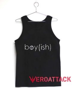 Boy ish Adult Tank Top Men And Women