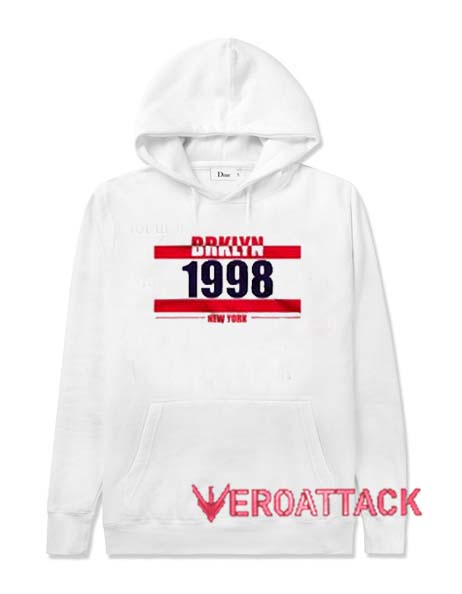 white brooklyn hoodie