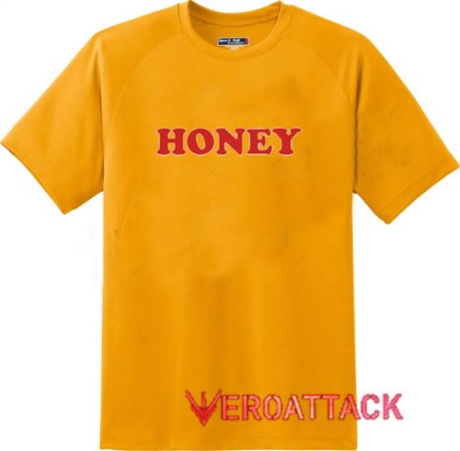 Honey Gold Yellow Color T Shirt Size S,M,L,XL,2XL,3XL