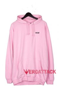 I'm Gay Light Pink Color Hoodie