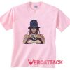 One Shot X Rihanna light pink T Shirt Size S,M,L,XL,2XL,3XL