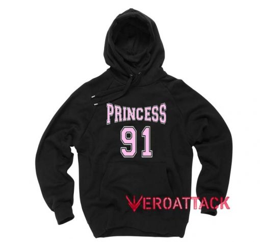 Princess 91 Black Color Hoodie