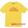 Girl Power New Font and Rose T Shirt Size XS,S,M,L,XL,2XL,3XL