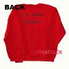 Los Angeles California Back Red Unisex Sweatshirts