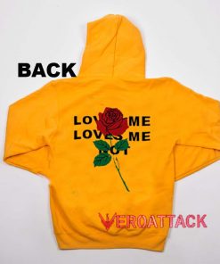 Loves Me Not Rose Gold Yellow Color Hoodie