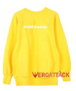 Wild Honey yellow Unisex Sweatshirts