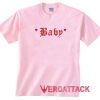 Baby Love light pink T Shirt Size S,M,L,XL,2XL,3XL