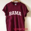 Bama T Shirt Size XS,S,M,L,XL,2XL,3XL