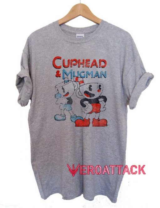 Cuphead And Mugman T Shirt Size XS,S,M,L,XL,2XL,3XL