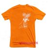 Hold Flowers Orange T Shirt Size S,M,L,XL,2XL,3XL