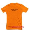 Illustrated People Orange T Shirt Size S,M,L,XL,2XL,3XL