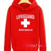 Life Guard Myrtle Beach sc Red Color Hoodie