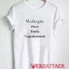 Midnight Posse Totally Unprofessional T Shirt Size XS,S,M,L,XL,2XL,3XL