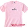 The Romantic light pink T Shirt Size S,M,L,XL,2XL,3XL