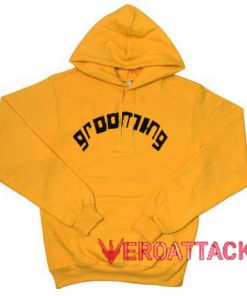 Grooming Gold Yellow Color Hoodie