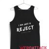 I Am Just A Reject 5 Seconds Of Summer Adult Tank Top Men And Women