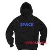 Space Black Color Hoodie
