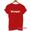 Wrangler Font T Shirt Size XS,S,M,L,XL,2XL,3XL