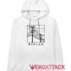 All Alone Japanese White color Hoodies