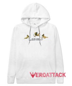 Cry Me A River White color Hoodies