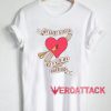 Heart is Locked Cute T Shirt