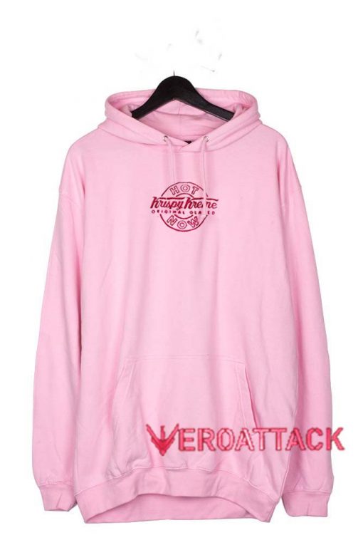 Krispy Kreme Doughnuts Light Pink color Hoodies