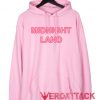 Midnight Land Light Pink color Hoodies