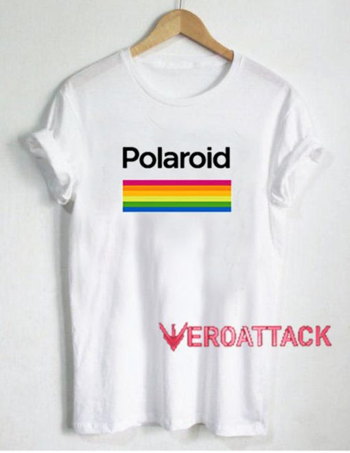 Polaroid Color Spectrum Horizontal T Shirt