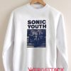 Sonic Youth Silkscreened Unisex Sweatshirts