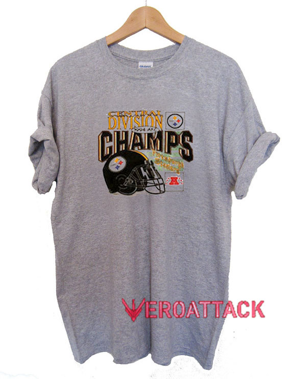 Vintage 1994 Pittsburgh Steelers Central Division Champs T Shirt Size ...