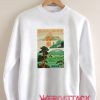 Vintage Japanese Travel Poster Unisex Sweatshirts
