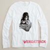 Amy Winehouse Sexy On The Bed Long sleeve T Shirt