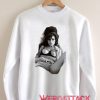 Amy Winehouse Sexy On The Bed Unisex Sweatshirts