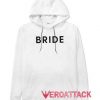 Bride White hoodie