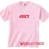 Juicy Other light pink T Shirt Size S,M,L,XL,2XL,3XL