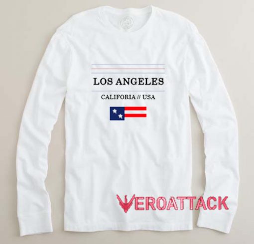Los Angeles California USA Long sleeve T Shirt