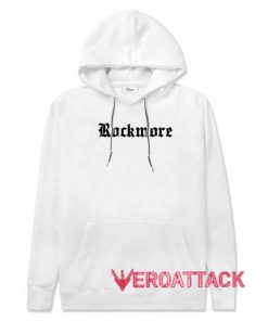 Rockmore White color Hoodies