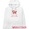 Soft As Silk White color Hoodies