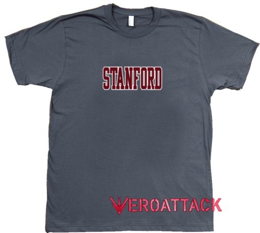 Stanford Dark Grey T Shirt Size S,M,L,XL,2XL,3XL