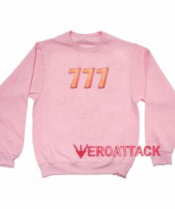 Triple Seven Block light pink Unisex Sweatshirts