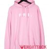 Fri for friday Light Pink color Hoodies