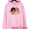 Vintage Fiorucci Light Pink color Hoodies