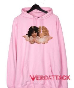 Vintage Fiorucci Light Pink color Hoodies