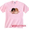 Vintage Fiorucci light pink T Shirt Size S,M,L,XL,2XL,3XL