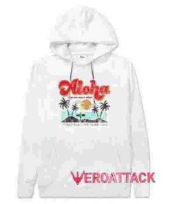 Aloha White hoodie