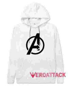 Avenger Logo White hoodie