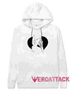 Broken Heart White hoodie