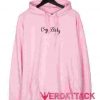 Cry Baby Light Pink color Hoodies